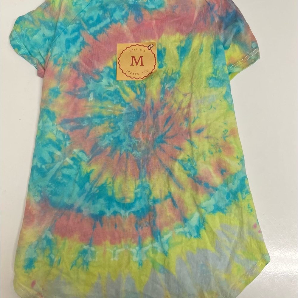 Tie-Dye Dog Shirt
